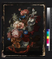 Vaas met bloemen, 1669